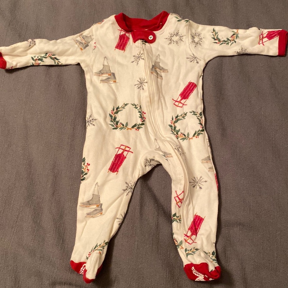 burt’s bees christmas onesie